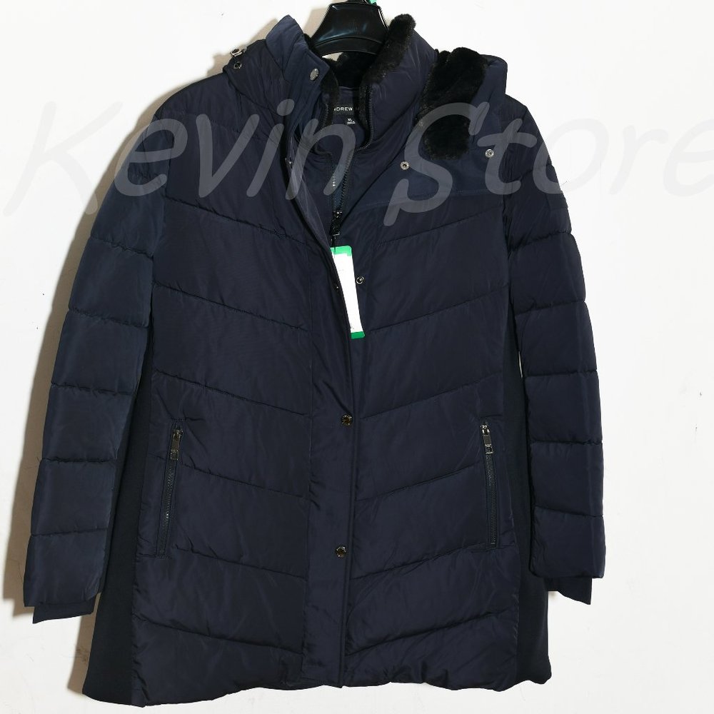 Dark Blue (Navy), Andrew Marc Ladies' Walker Jacket
